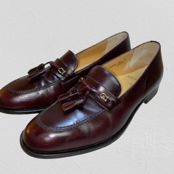 Bruno Magli Tulio Burgundy Loafers 10.5 main image 5